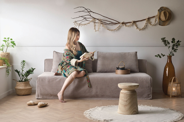 Canapé convertible 2 places confortable et design – Ouverture facile