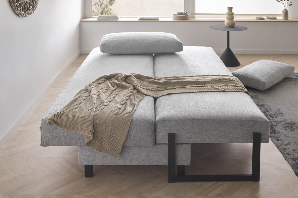Canapé convertible 2 places tissu | Confort et design contemporain