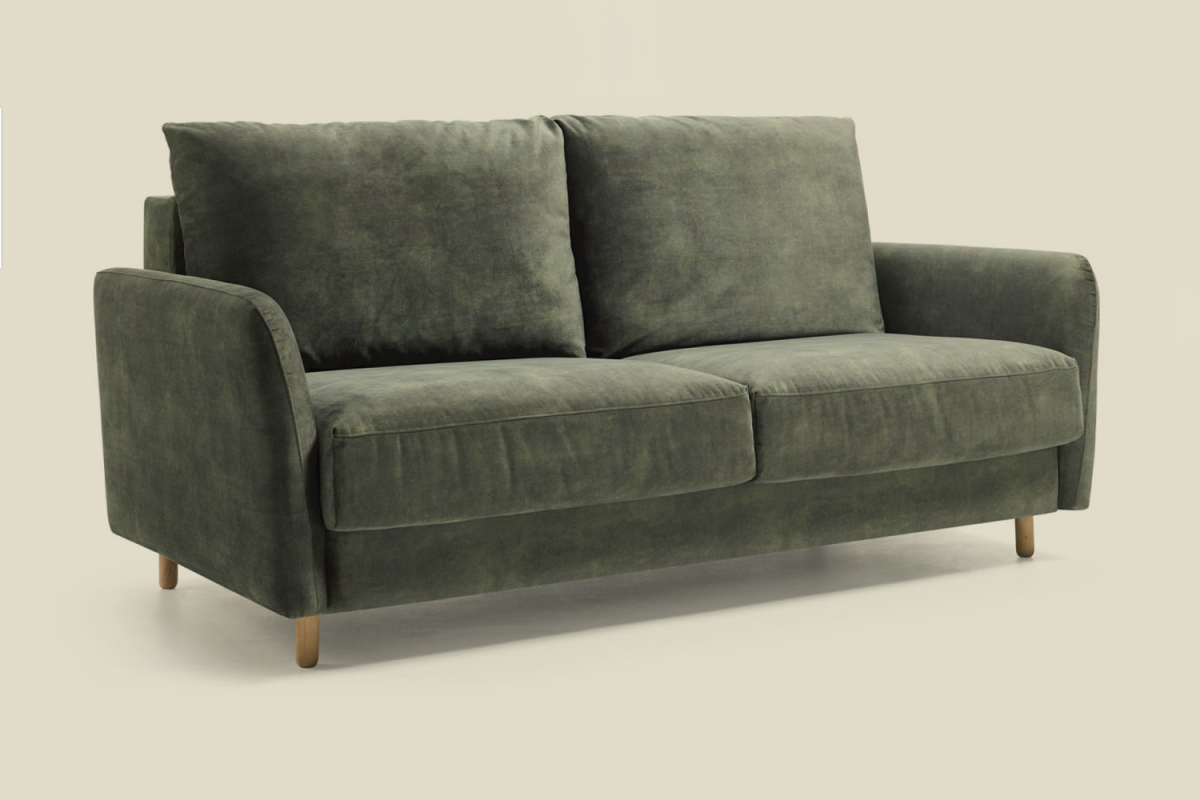 Canapé 2 places convertible ouverture express – Confort et design