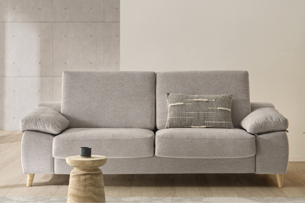 Canapé 2 places convertible ouverture express – Design et confort