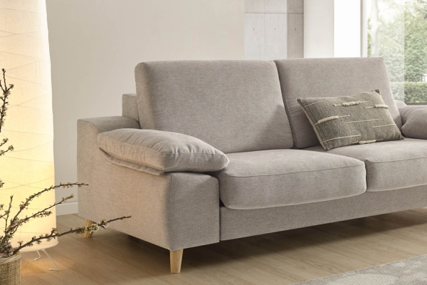 Canapé 2 places convertible ouverture express – Design et confort