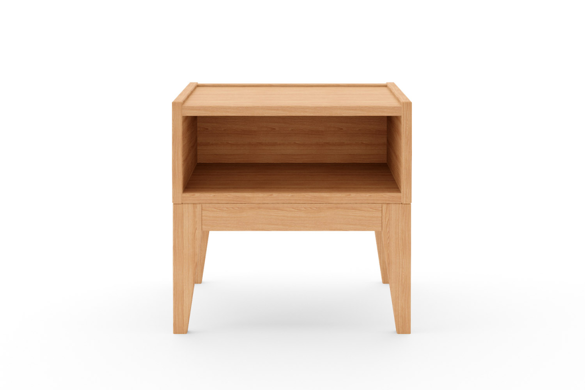 Table de chevet Eden | Hêtre massif naturel fabriqué en France