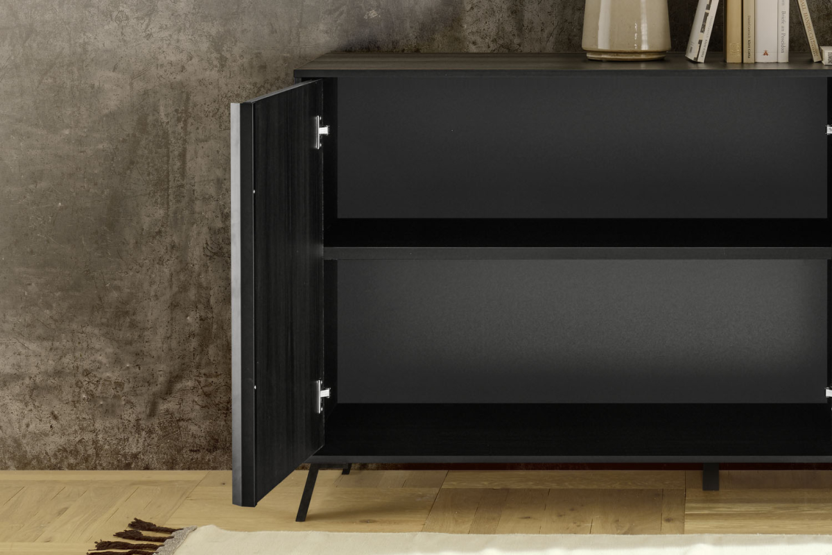 Buffet 3 portes 155 cm Onyx – Design, élégance et fonctionnalité