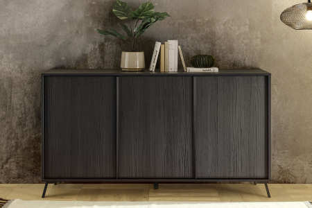 Buffet 3 portes 155 cm Onyx – Design, élégance et fonctionnalité