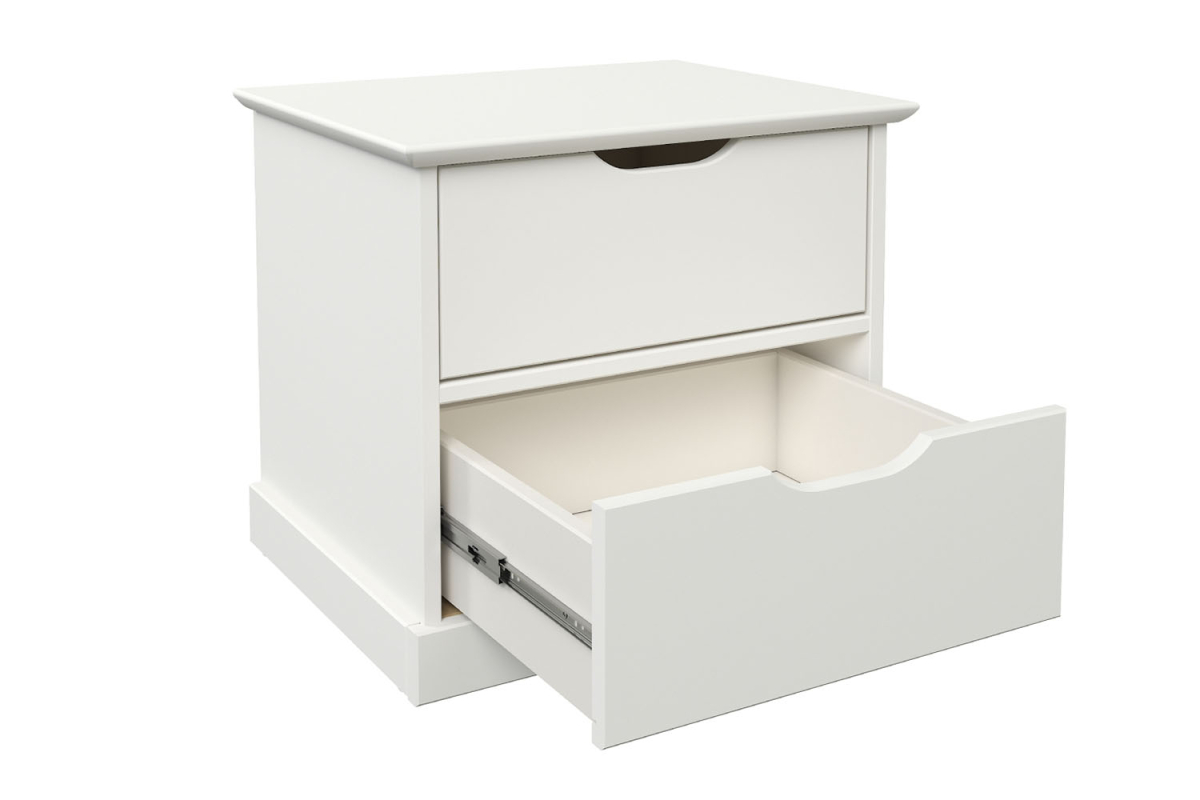 Table de chevet blanche – Élégance et rangement discret pour la chambre