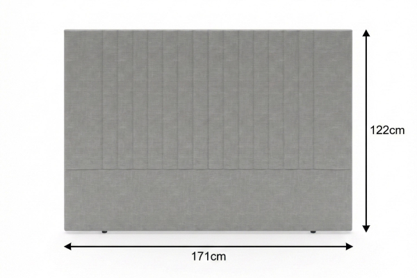 Tête de lit matelassée en tissu Jade – Élégance et stabilité