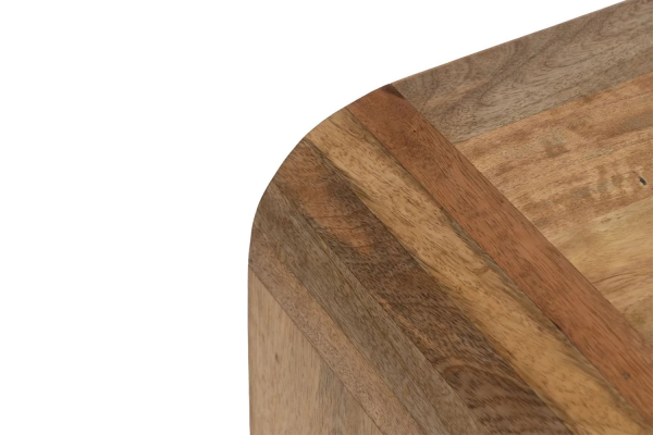 Table de chevet en manguier massif : design premium