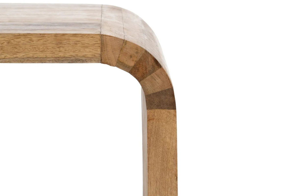 Table de chevet en manguier massif : design premium