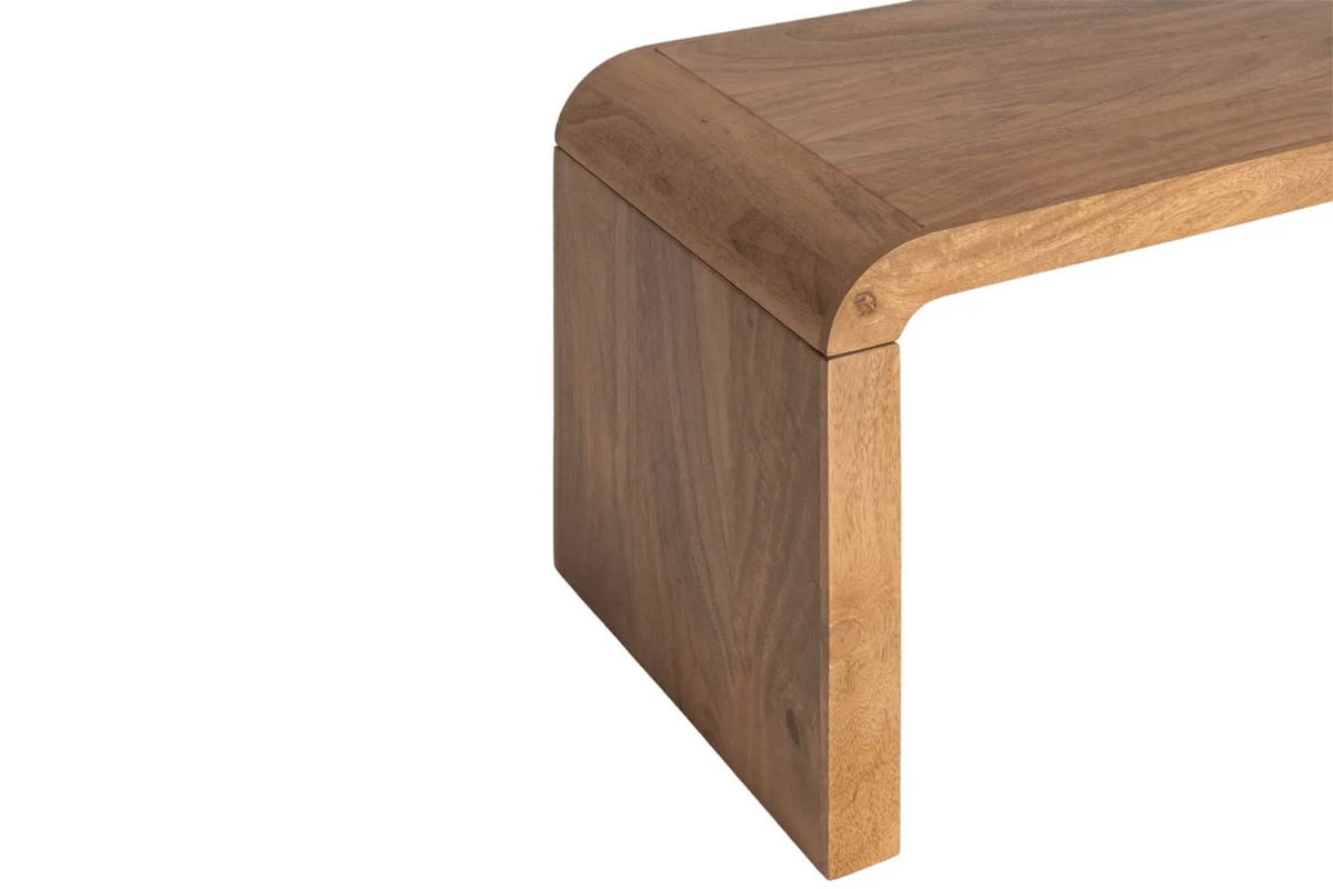 Table basse en manguier massif 150 cm – Design premium