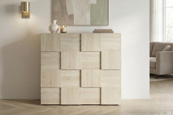 Buffet haut 2 portes 120 cm Calvi – design et rangement pratique