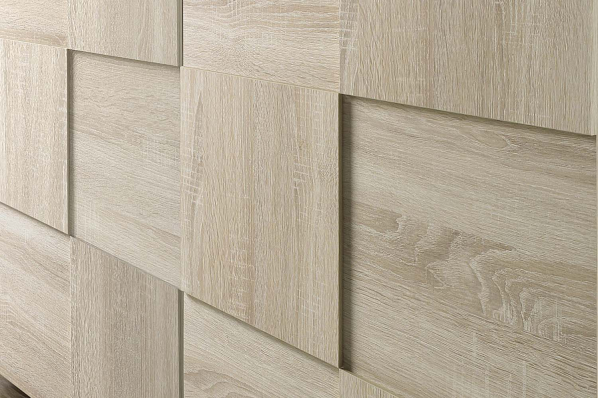 Buffet 2 portes 4 tiroirs 240 cm Calvi – Rangement grand format