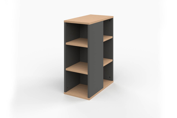 Bureau 2 tiroirs avec caisson Sofia