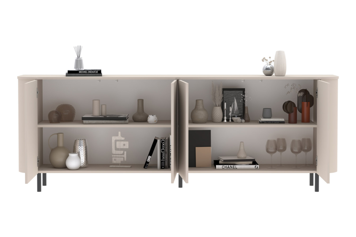 Buffet contemporain fabriqué en Italie – Bois certifié FSC