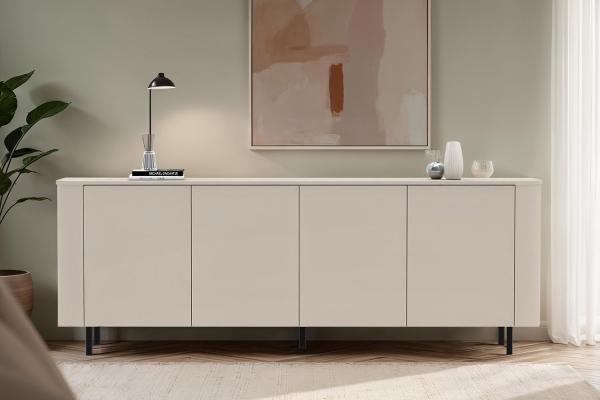 Buffet contemporain fabriqué en Italie – Bois certifié FSC
