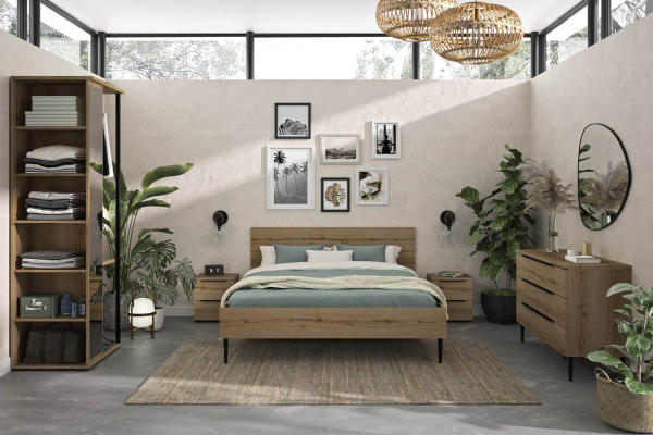 Commode bois Altura 3 tiroirs – Meuble de rangement