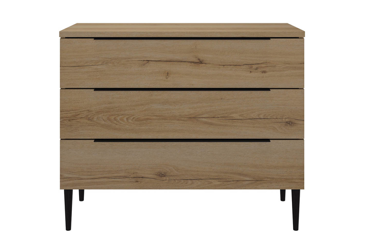 Commode bois Altura 3 tiroirs – Meuble de rangement