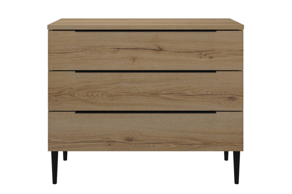Commode bois Altura 3 tiroirs – Meuble de rangement