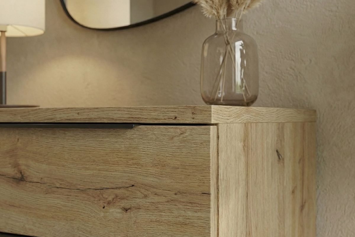 Commode bois Altura 3 tiroirs – Meuble de rangement