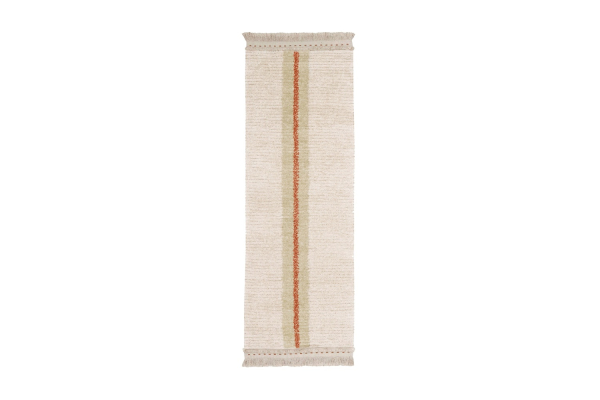 Tapis de couloir en coton lavable réversible Lorena Canals