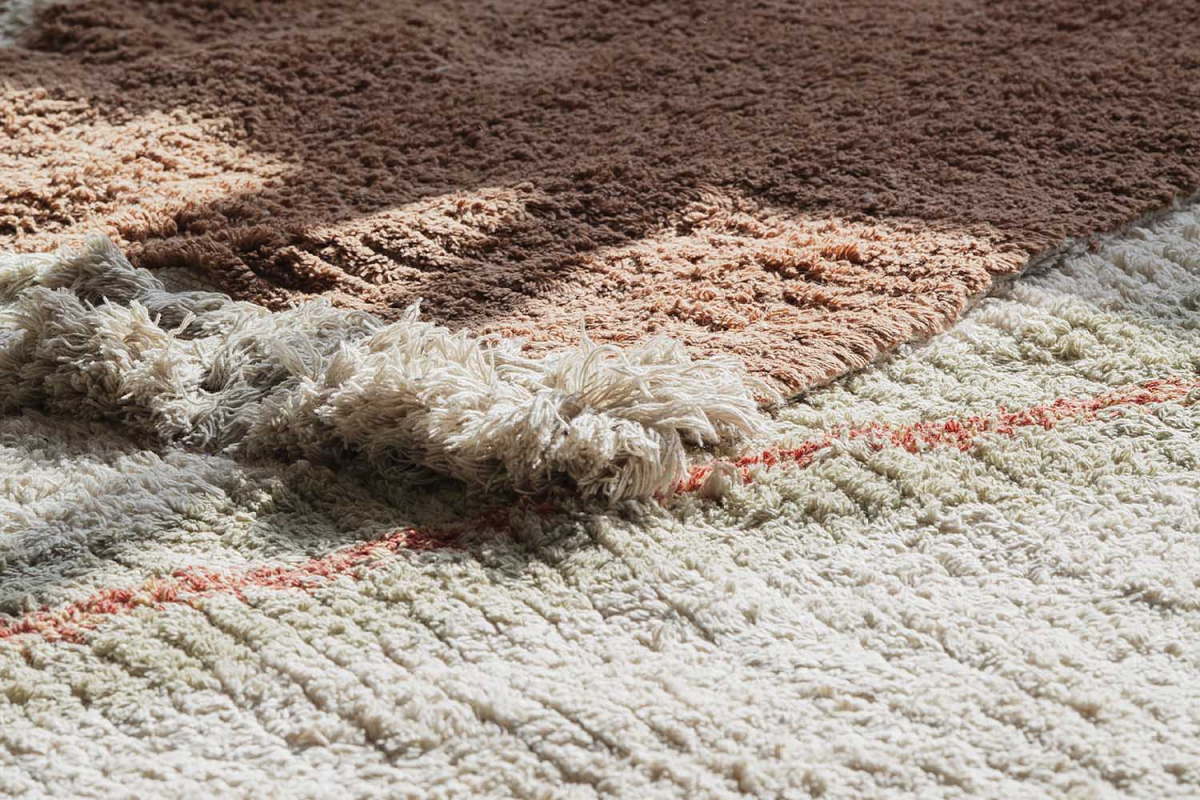 Tapis de couloir en coton lavable réversible Lorena Canals