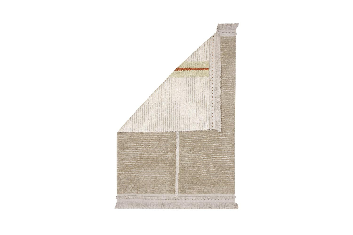 Tapis rectangulaire en coton lavable réversible Lorena Canals