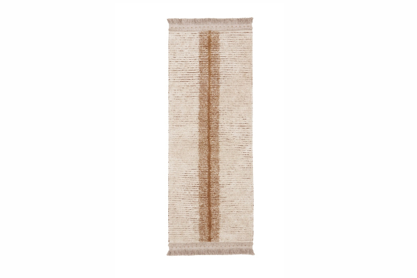 Tapis de couloir en coton lavable réversible Lorena Canals