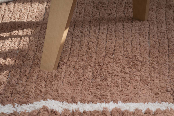 Tapis de couloir en coton lavable réversible Lorena Canals