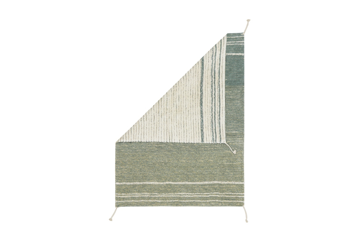 Tapis réversible Lorena Canals – Tapis lavable bleu, marron ou ambre