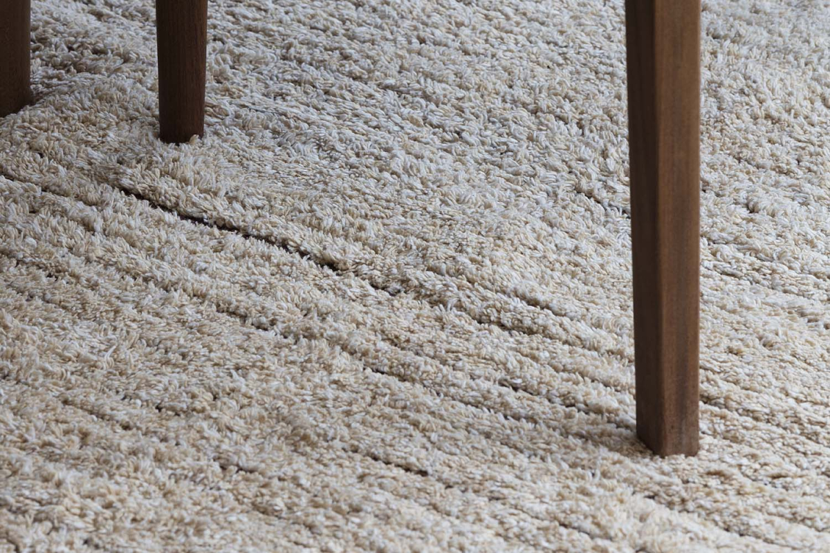 Tapis réversible Lorena Canals – Tapis lavable bleu, marron ou ambre