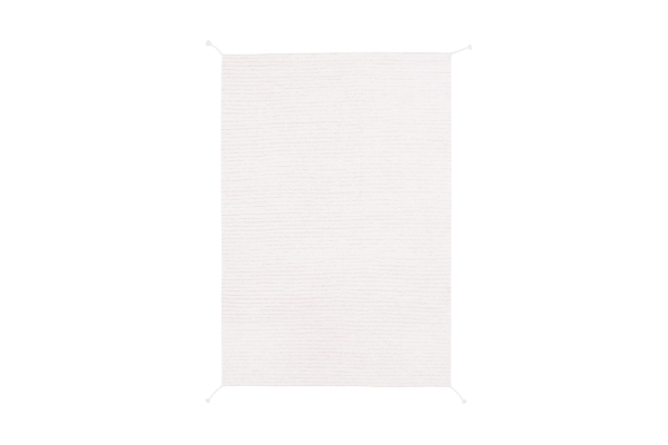Tapis Lorena Canals réversible en coton lavable – Coloris rose et vert