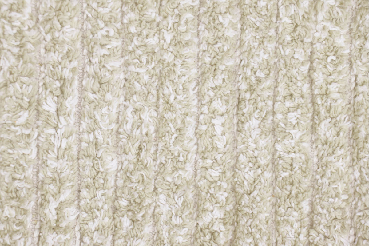 Tapis Lorena Canals réversible en coton lavable – Coloris rose et vert