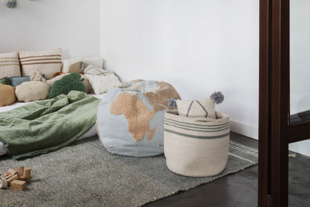 Panier de rangement Lorena Canals Twin – Ambre, bleu et marron