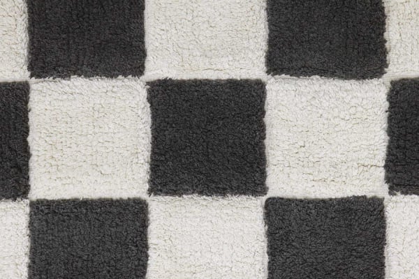 Rectangular Washable Cotton Rug with Tile Pattern – Lorena Canals