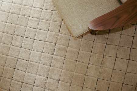 Tapis rectangulaire en laine design Mosaic – Lorena Canals