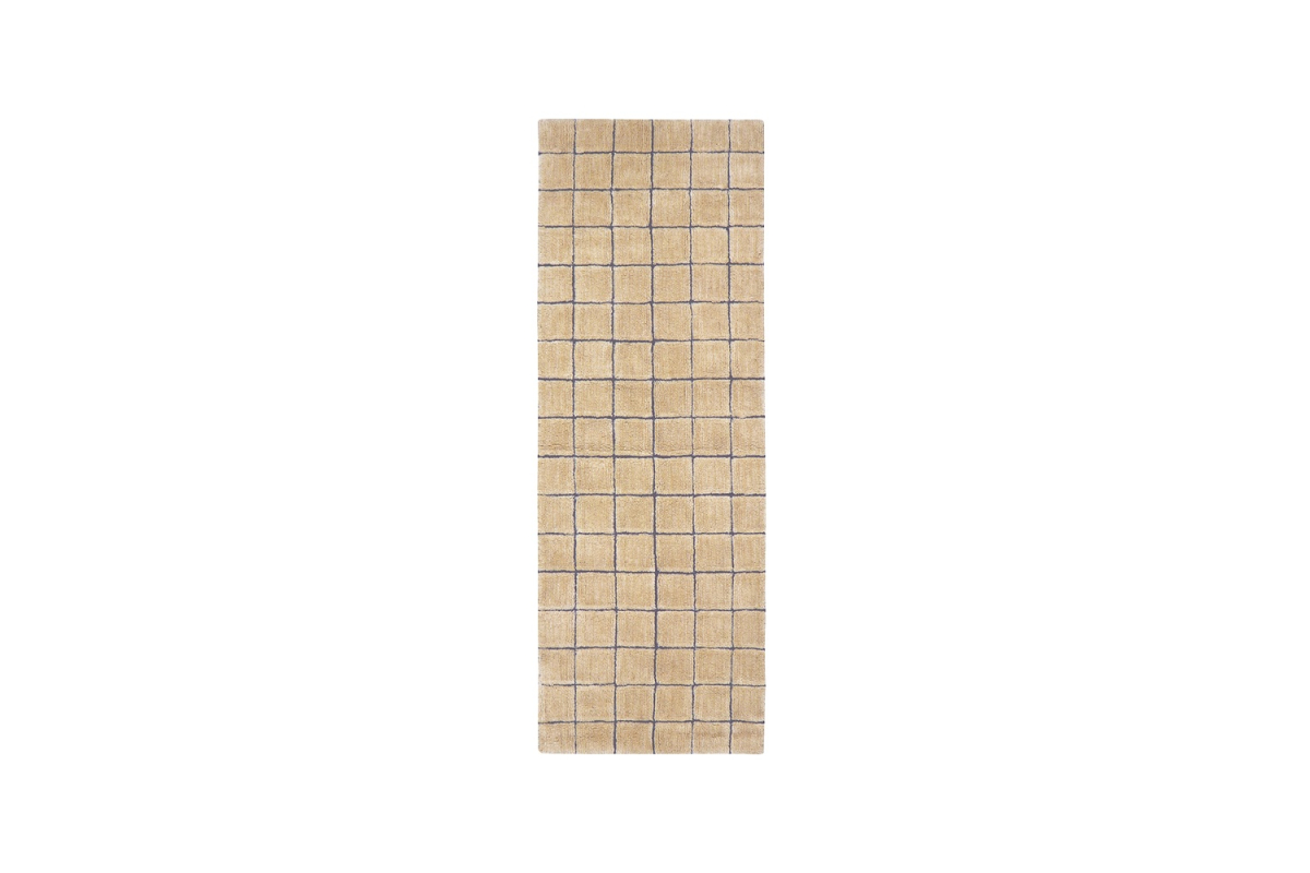 Tapis en laine Mosaic : le tapis de couloir graphique de Lorena Canals