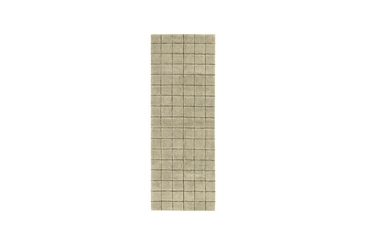 Tapis en laine Mosaic : le tapis de couloir graphique de Lorena Canals