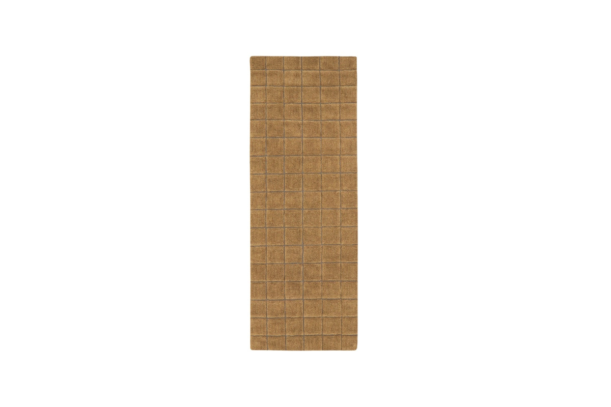Tapis en laine Mosaic : le tapis de couloir graphique de Lorena Canals