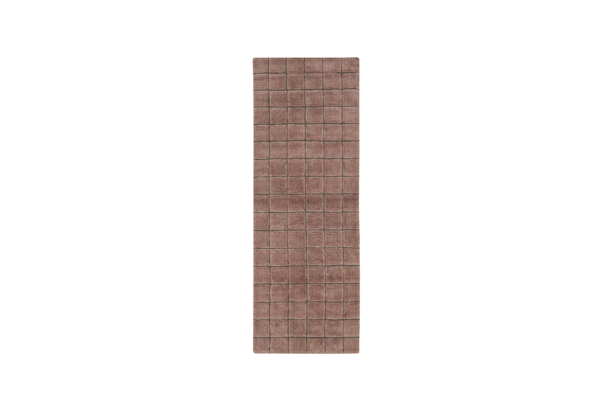 Tapis en laine Mosaic : le tapis de couloir graphique de Lorena Canals
