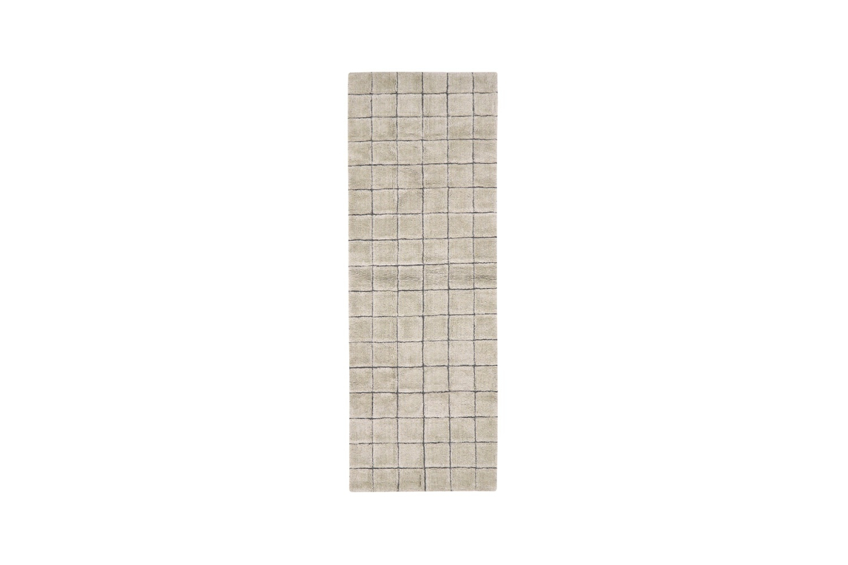 Tapis en laine Mosaic : le tapis de couloir graphique de Lorena Canals