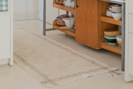 Tapis de couloir en coton lavable Lorena Canals