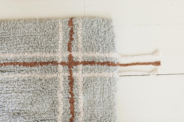 Tapis rectangulaire en coton lavable Lorena Canals