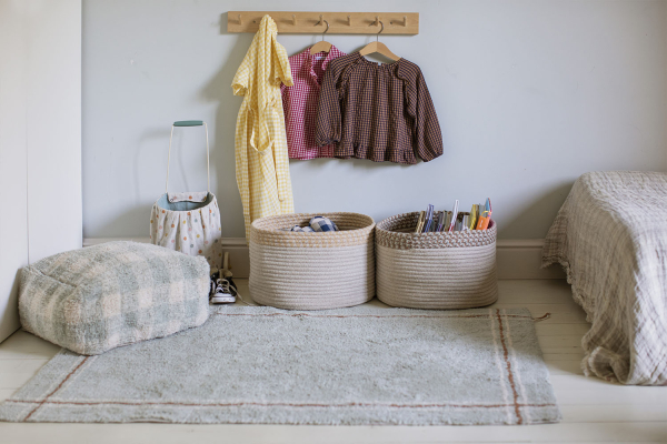Tapis rectangulaire en coton lavable Lorena Canals