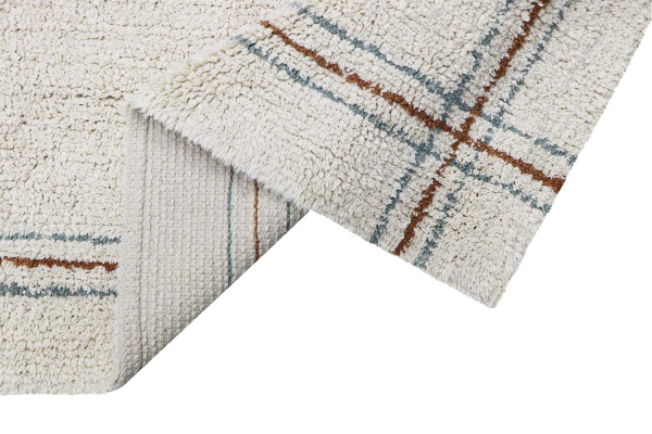 Tapis rectangulaire en coton lavable Lorena Canals