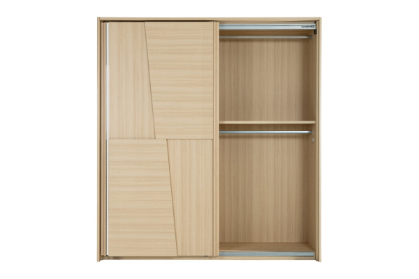 Armoire Soléa 2 portes coulissantes avec miroir