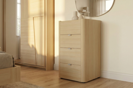 Chiffonnier 4 tiroirs Soléa – Meuble de rangement élégant