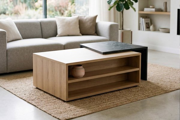 Table basse contemporaine Orée au style moderne et raffiné