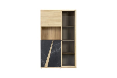 Orée 4-Door China Cabinet: Contemporary Design and Storage