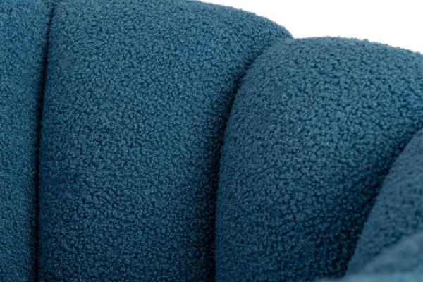 Fauteuil éponge bouclette Elio – Élégance texturée