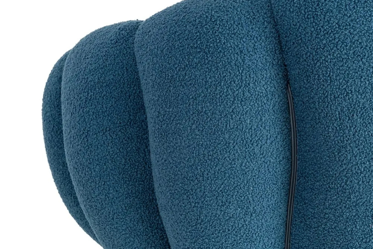 Fauteuil éponge bouclette Elio – Élégance texturée