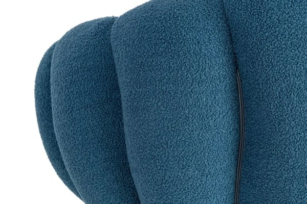 Sessel Elio mit Bouclé-Bezug | Maison Aveni